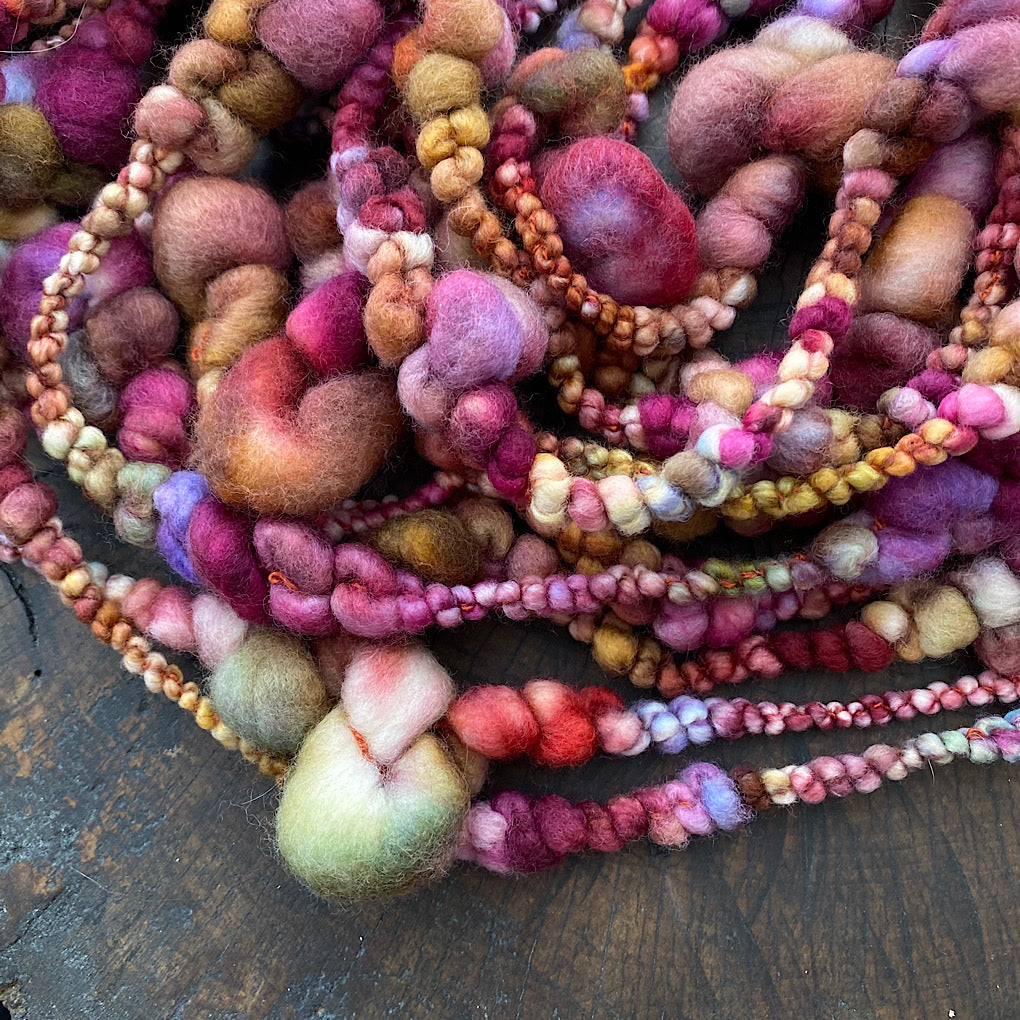 Legend of fall Jumbo boucle art yarn