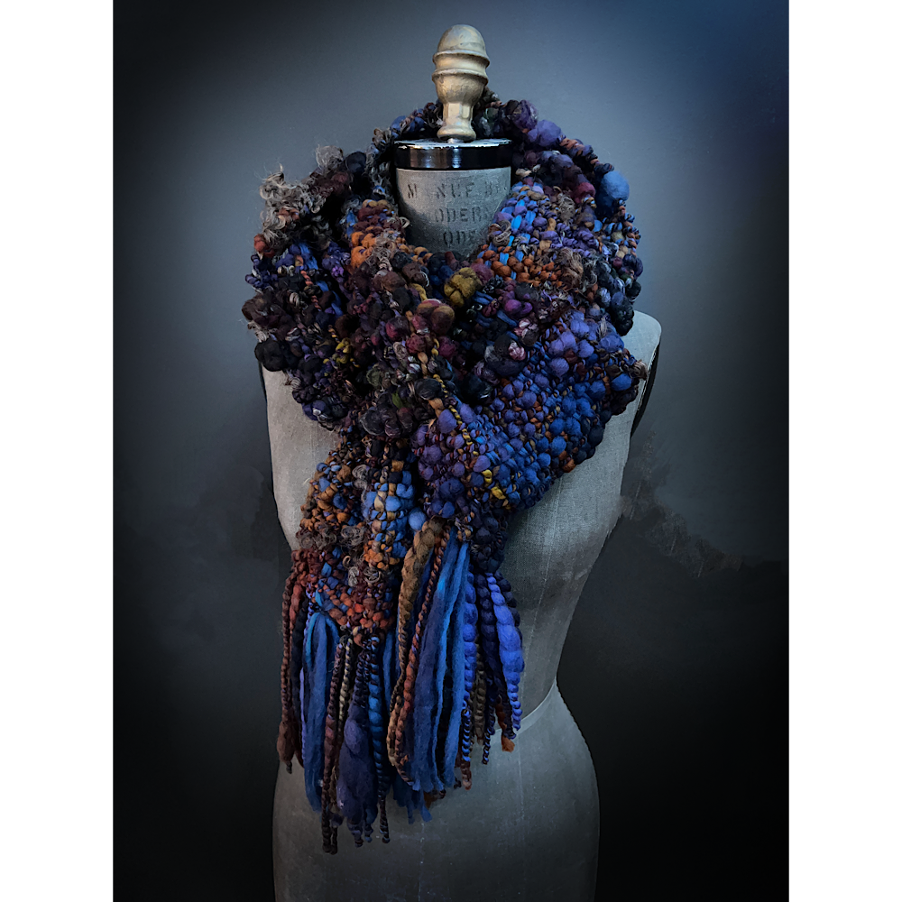 Woven scarf 94” X 8”