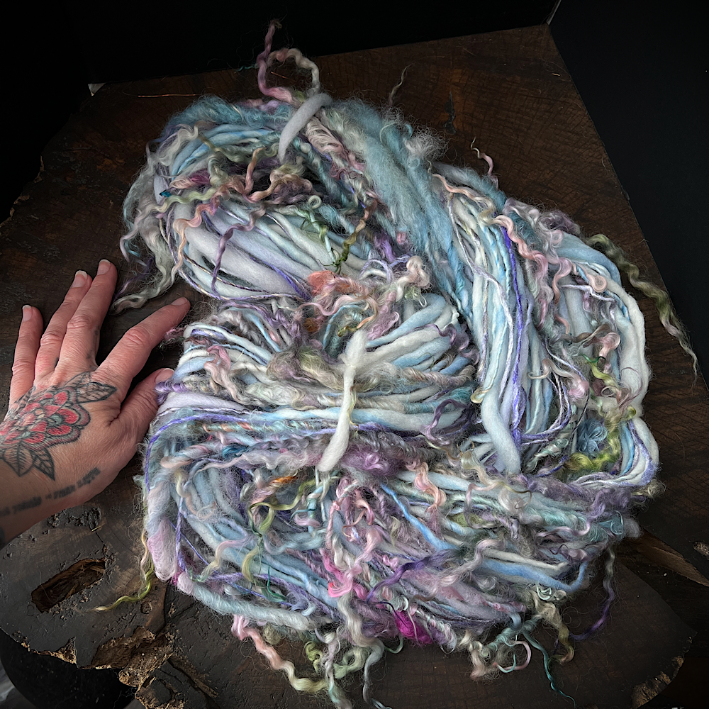 Frozen kiss - art yarn single