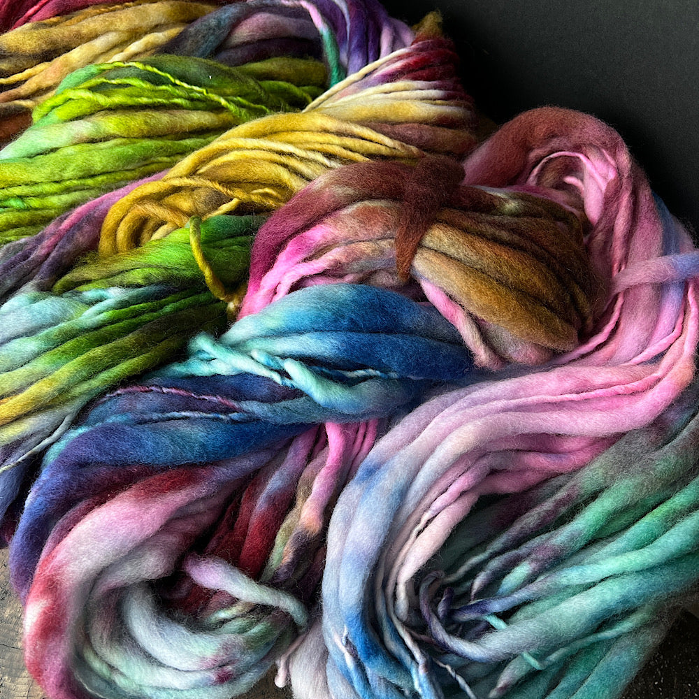 Fluffy yarn set of 3 skeins