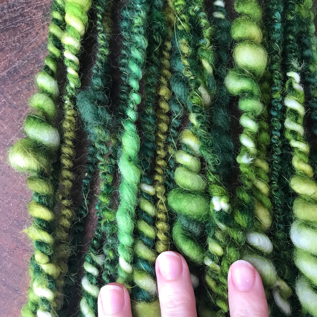 Green  art yarn 100g - Mynoush