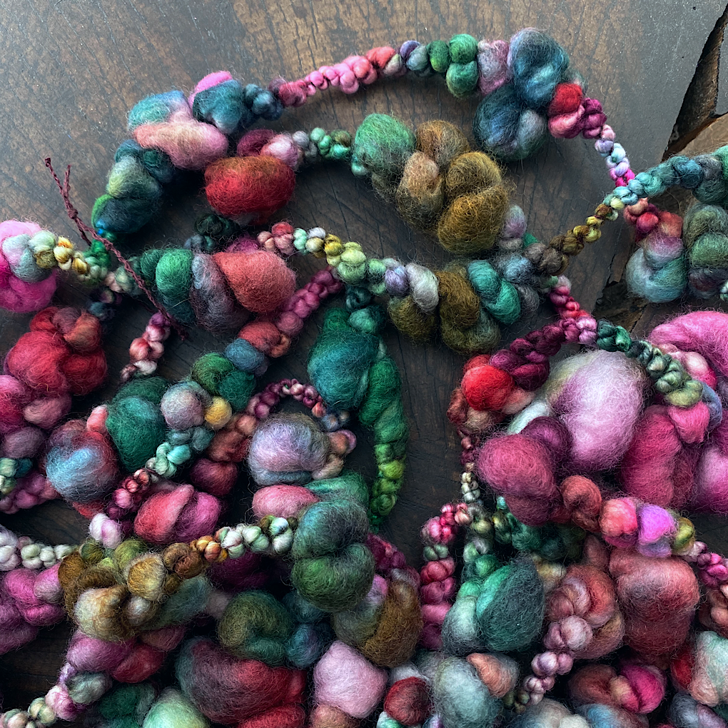 Kiss from a Rose Jumbo boucle Art yarn