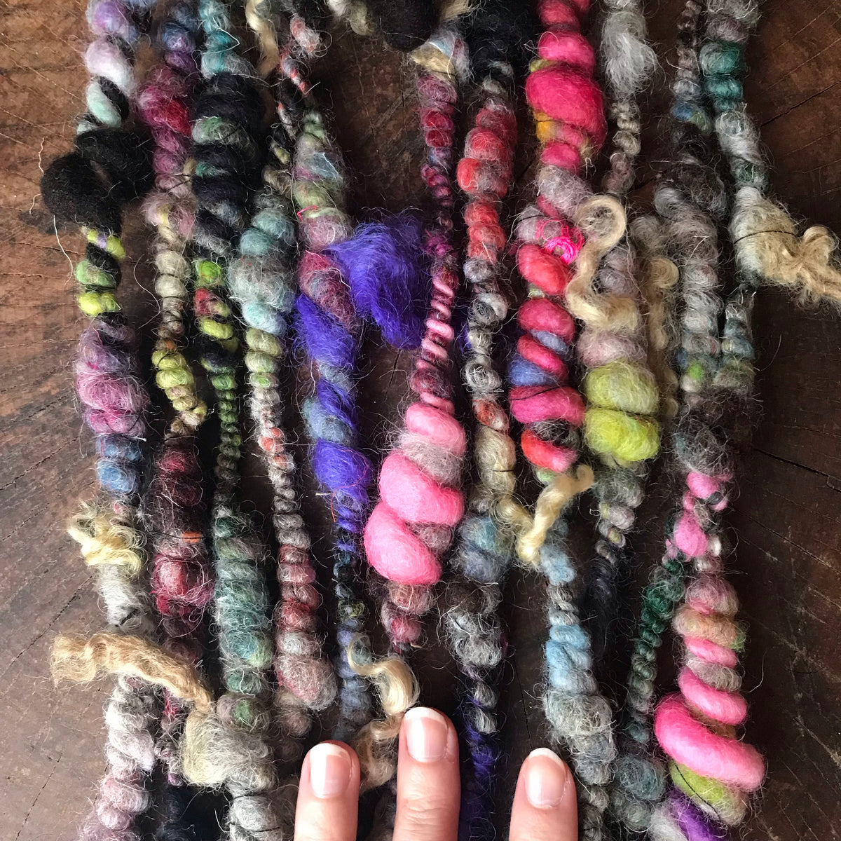 Multi grey jumbo art yarn yarn 75g - Mynoush