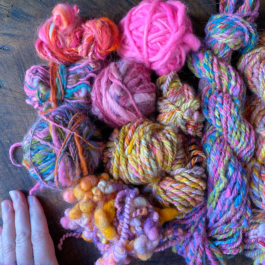 Weavers knitters art yarn bargain set