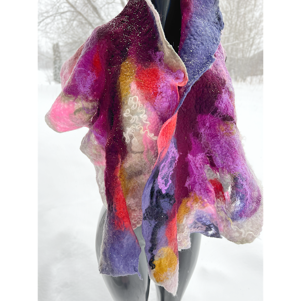 Felted scarf 2023