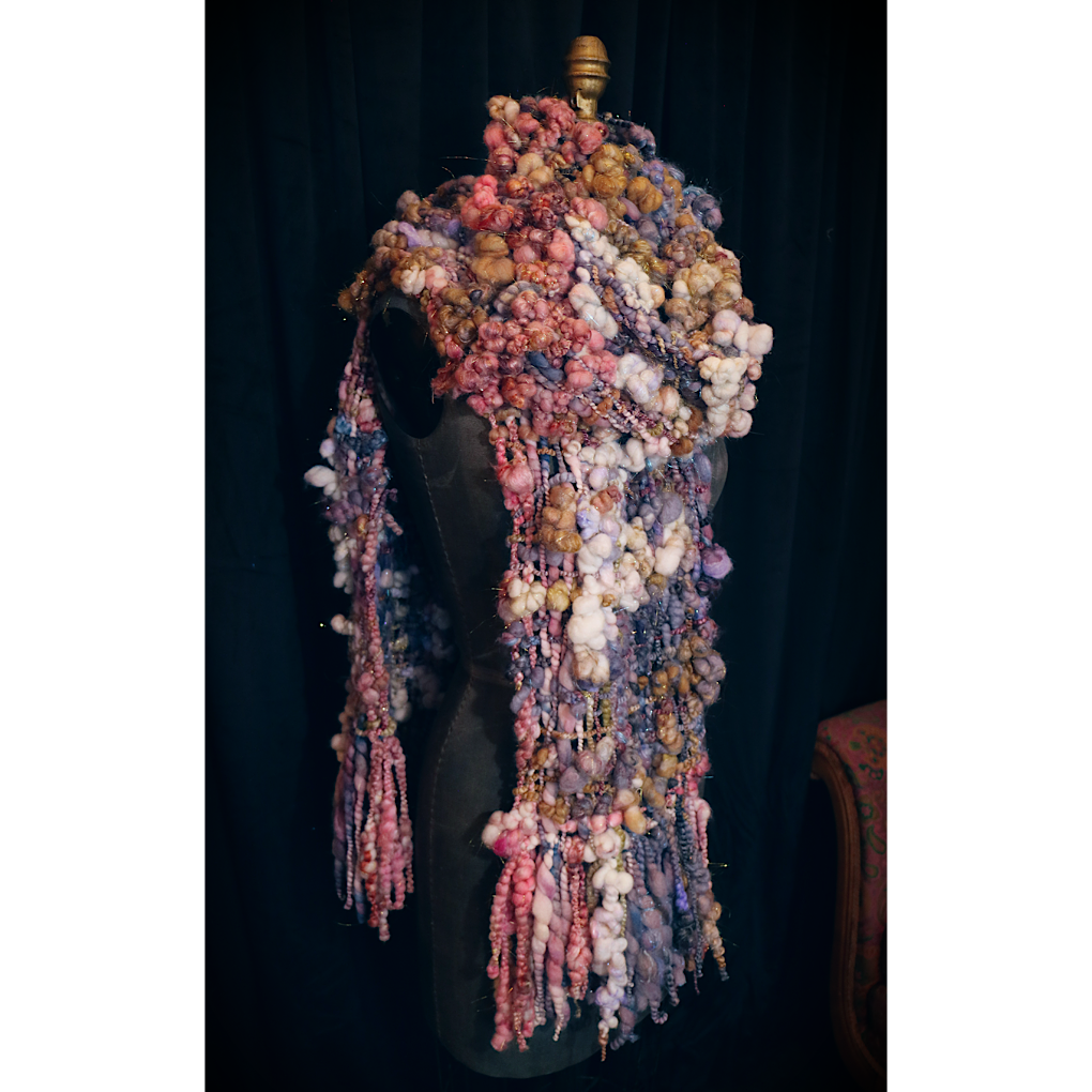 Winter Golden Hour - Woven scarf