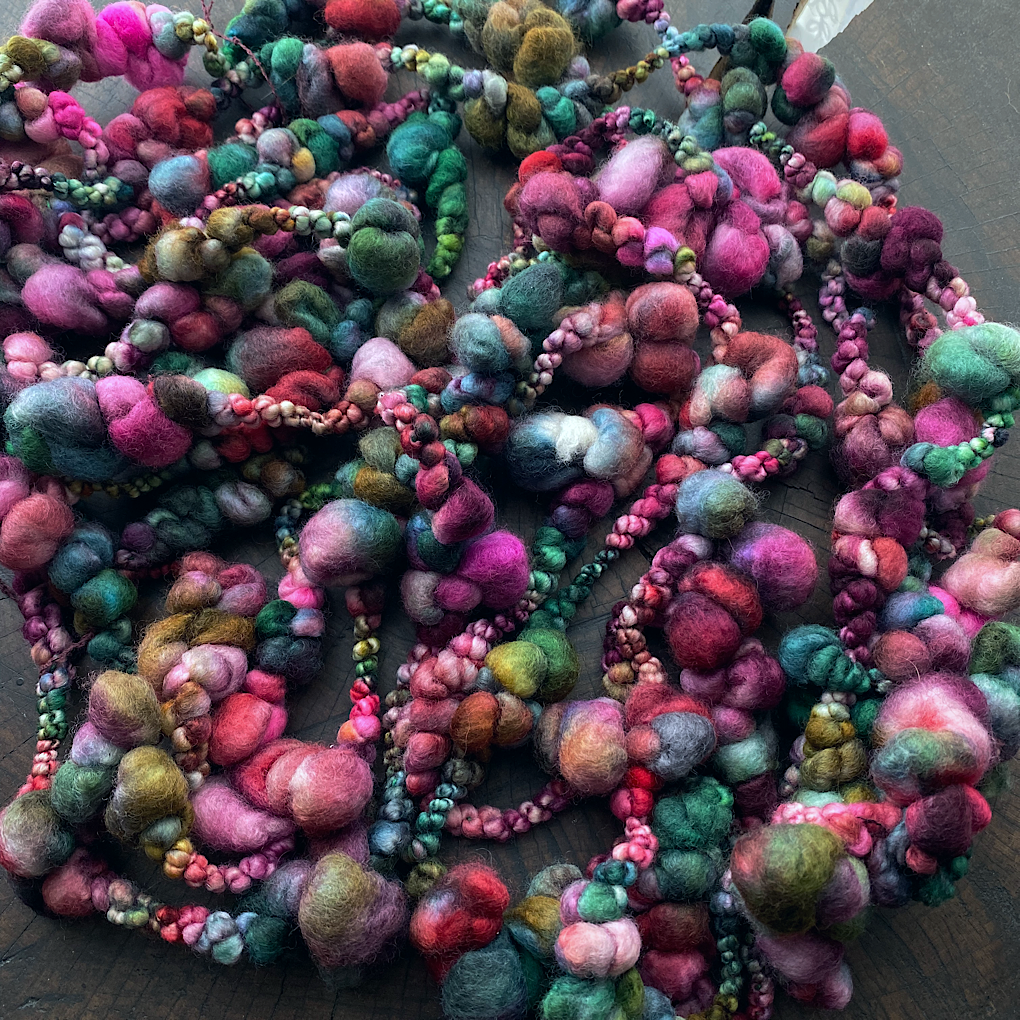 Kiss from a Rose Jumbo boucle Art yarn