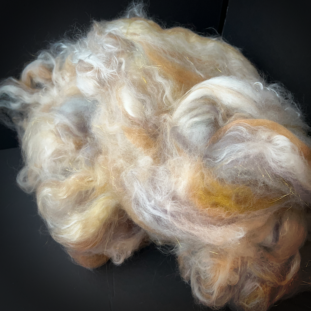 Batt for spinning yarn