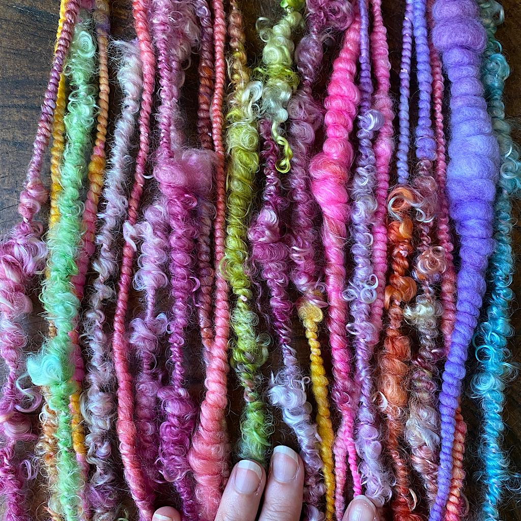 Unicorn mohair silk art yarn
