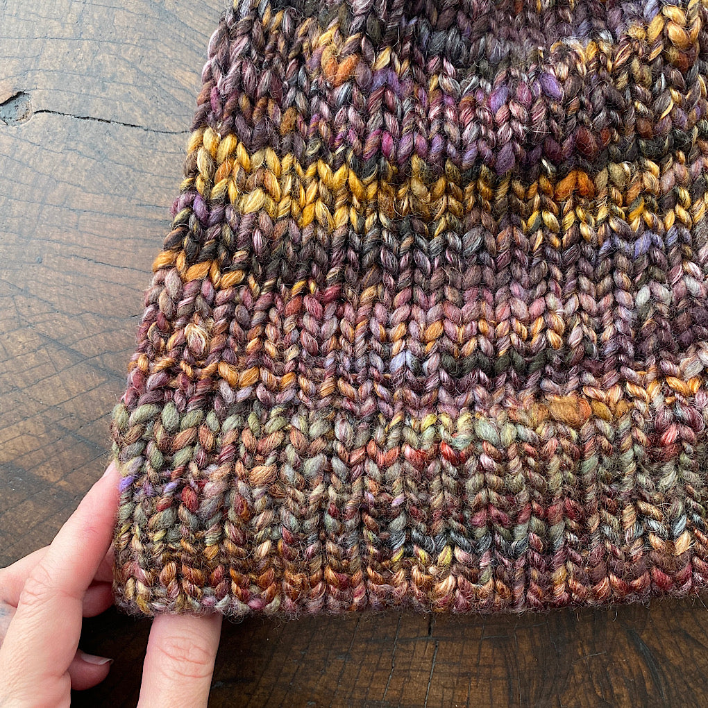 Merino silk beanie