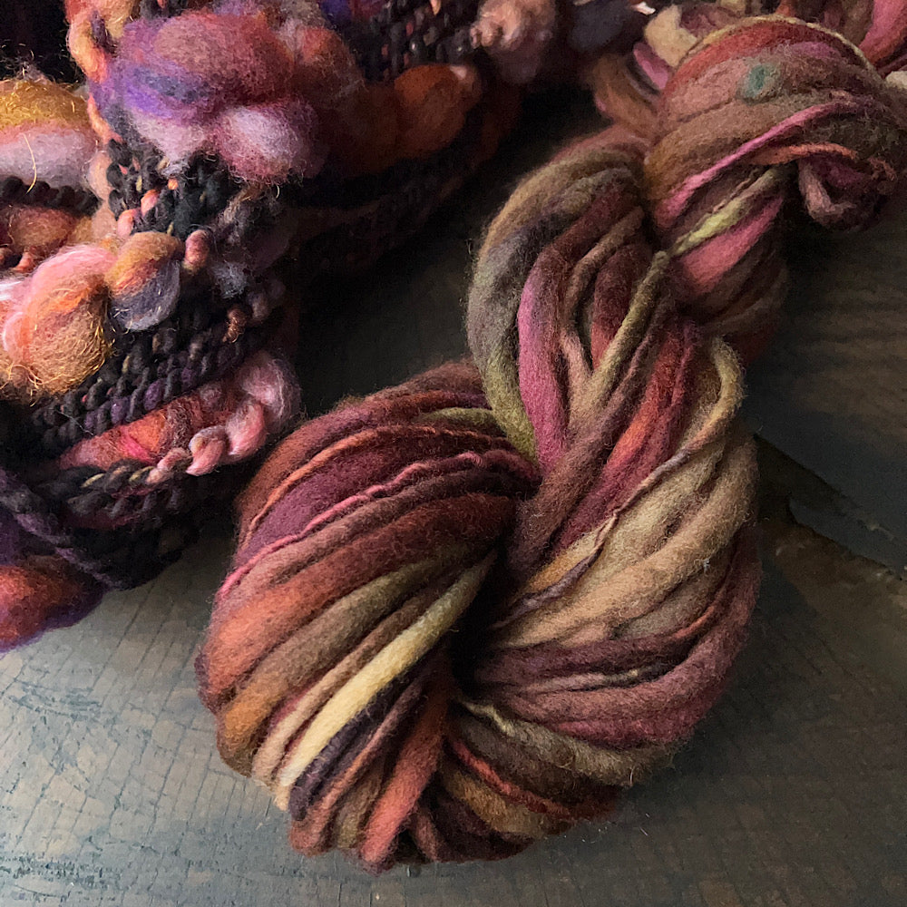 Art yarn trio for weaving 5.1 oz