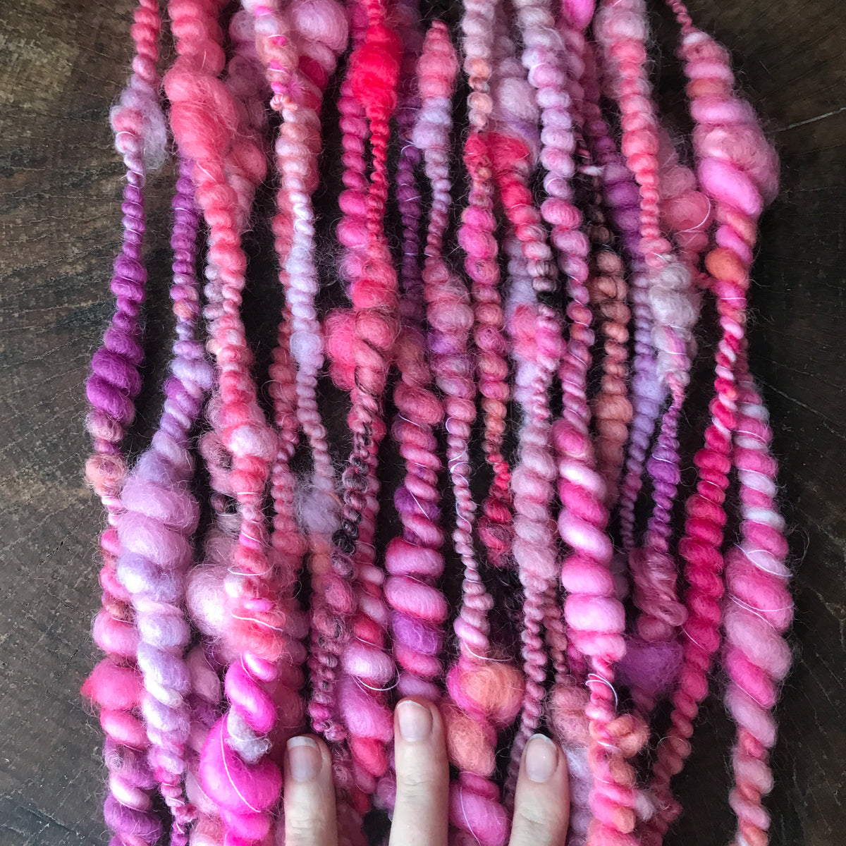 Pink art yarn 100g - Mynoush