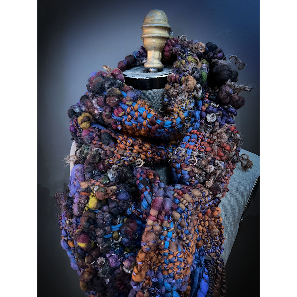 Woven scarf 94” X 8”