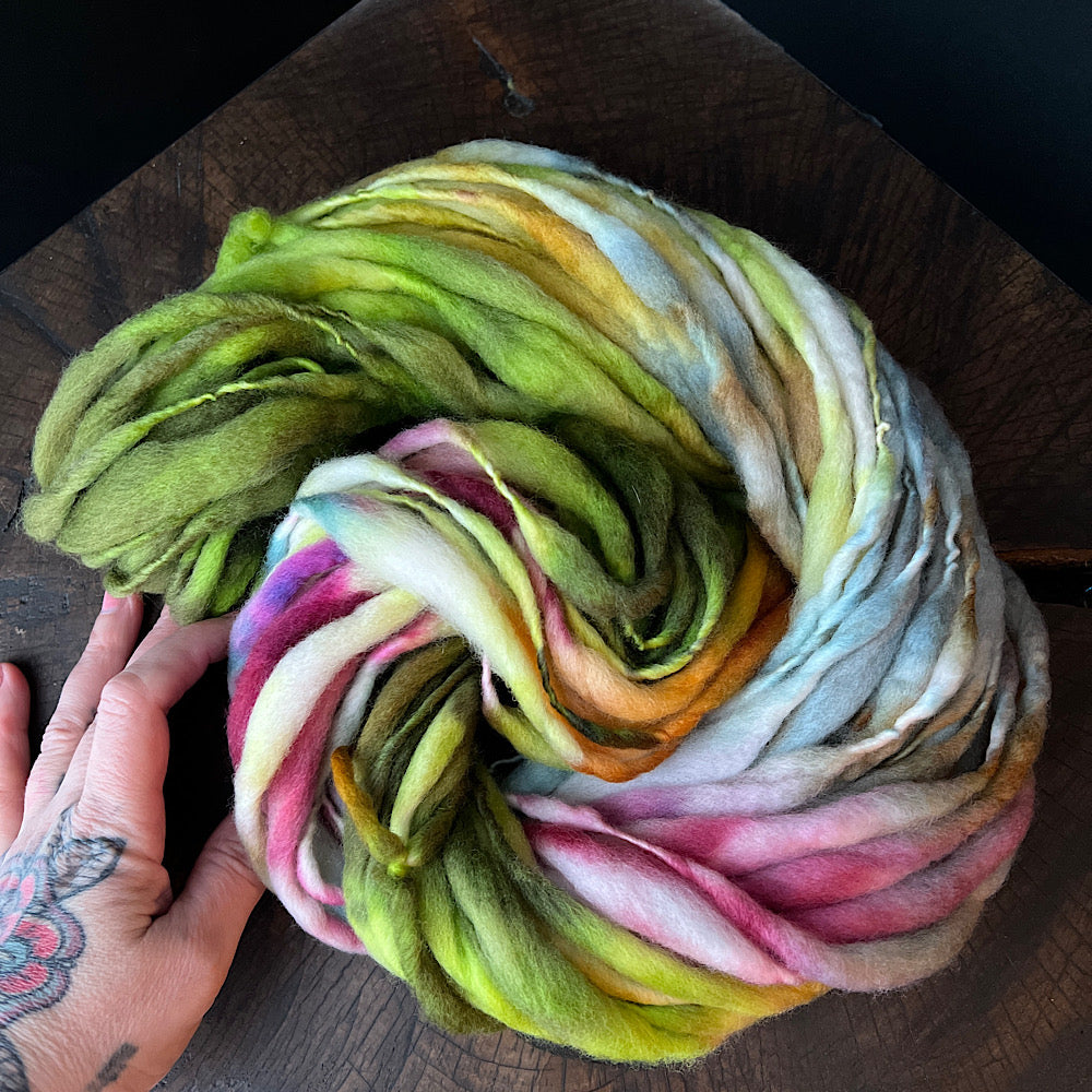 Fluffy yarn set of 3 skeins