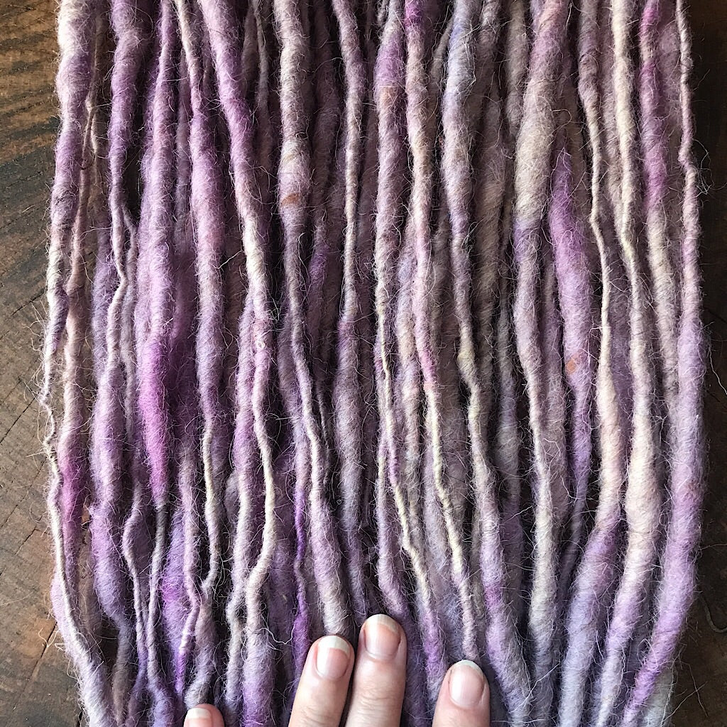 Lavender weaving yarn