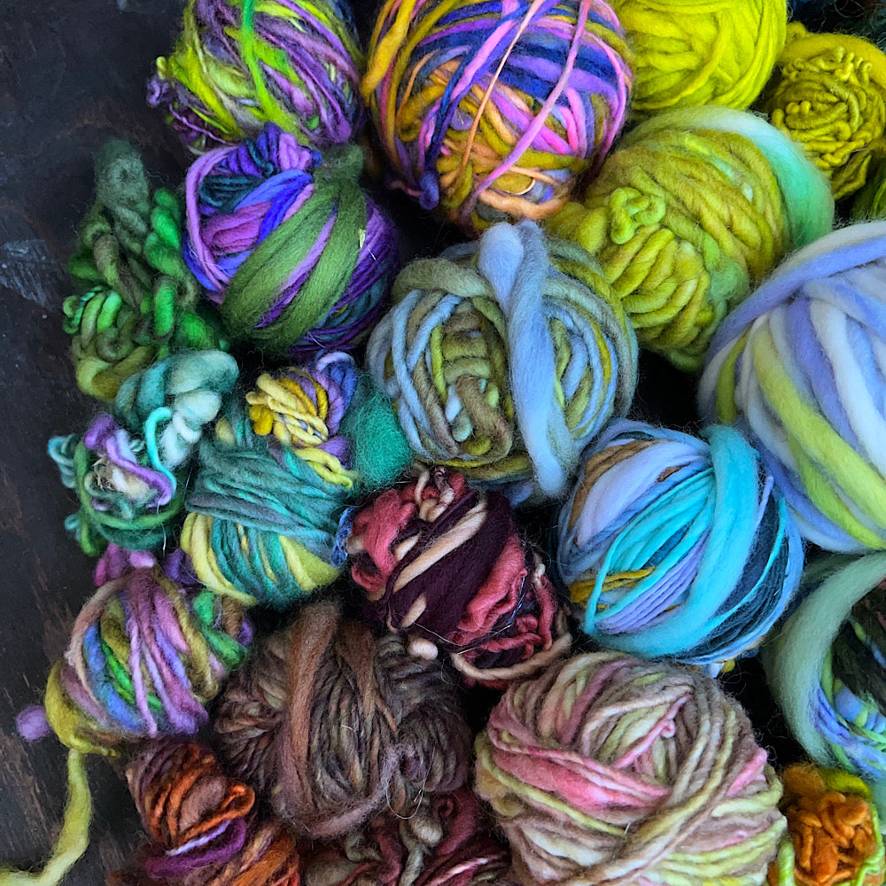 1 kg of hand spun singles