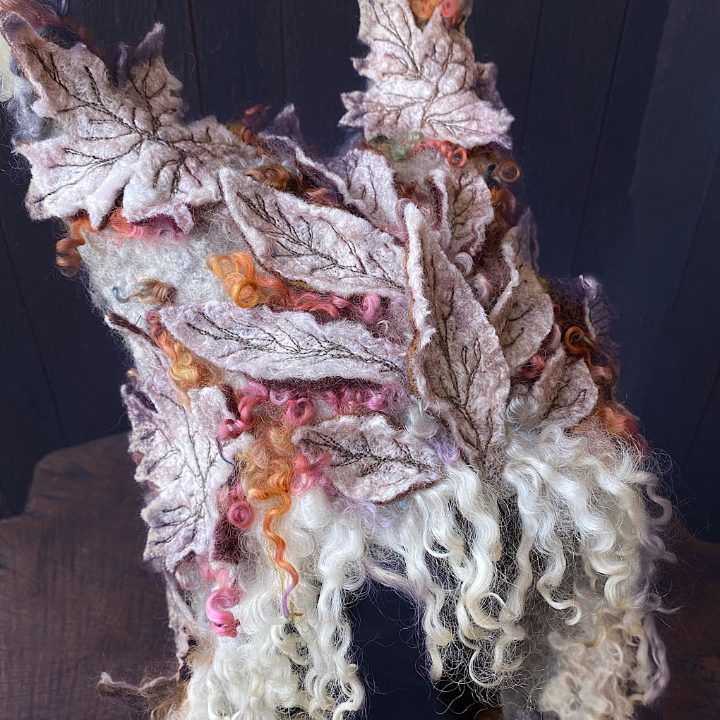 L’esprit des bois felted hood