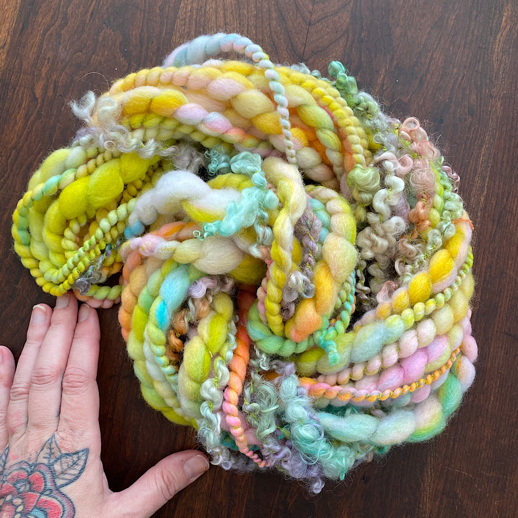 Plein soleil  Art yarn