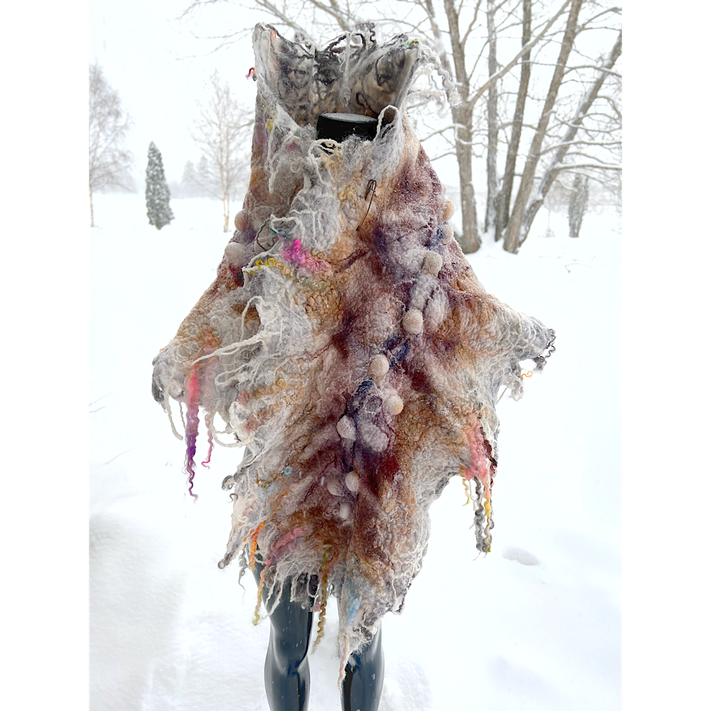 Felted Shawl 2023