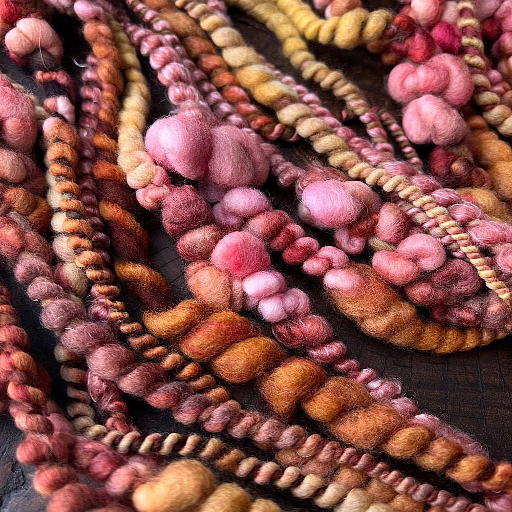 Full Bloom Roses art yarn