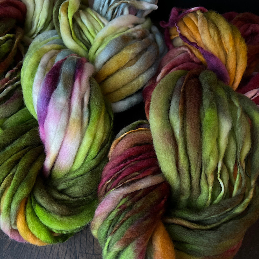 Fluffy yarn set of 3 skeins