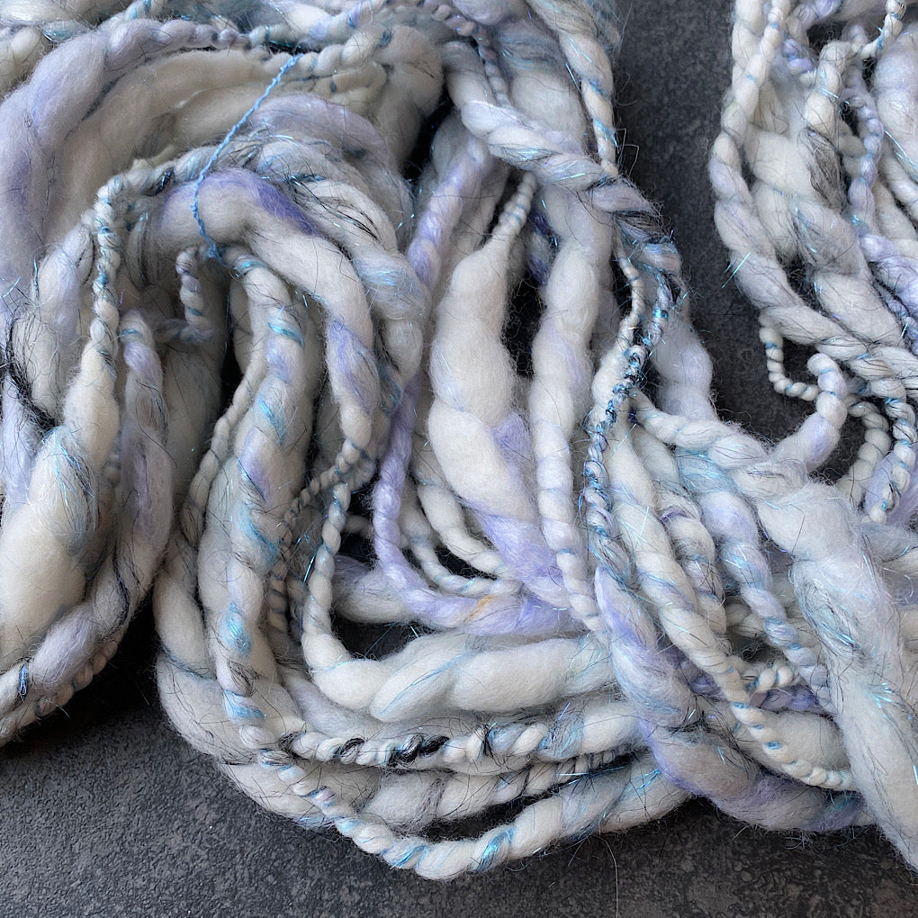 Snow Jumbo spiral yarn
