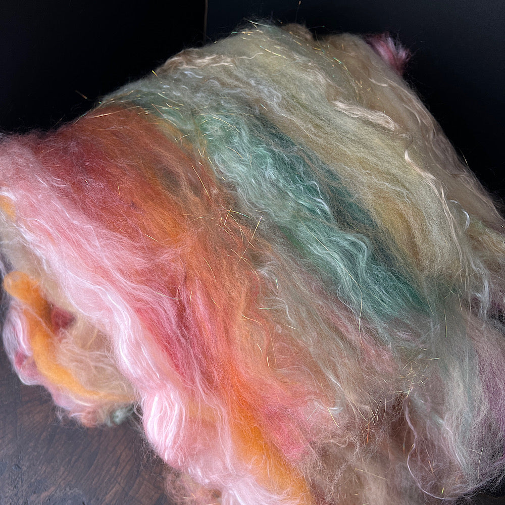 Batt for spinning yarn