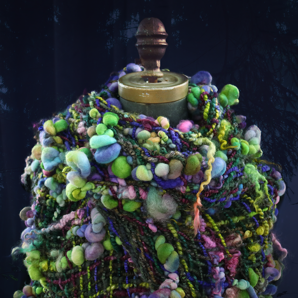 AURA merino silk Shawl