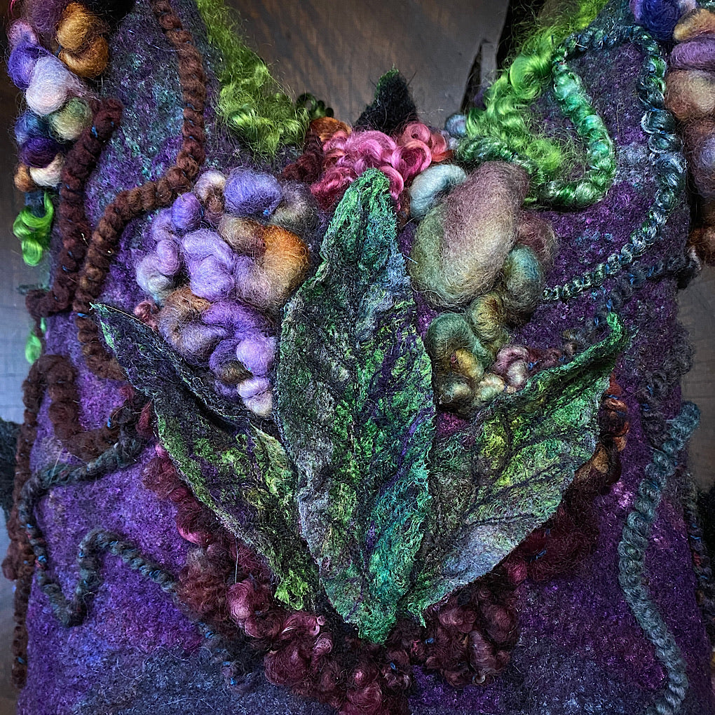 One spell - Felted hood