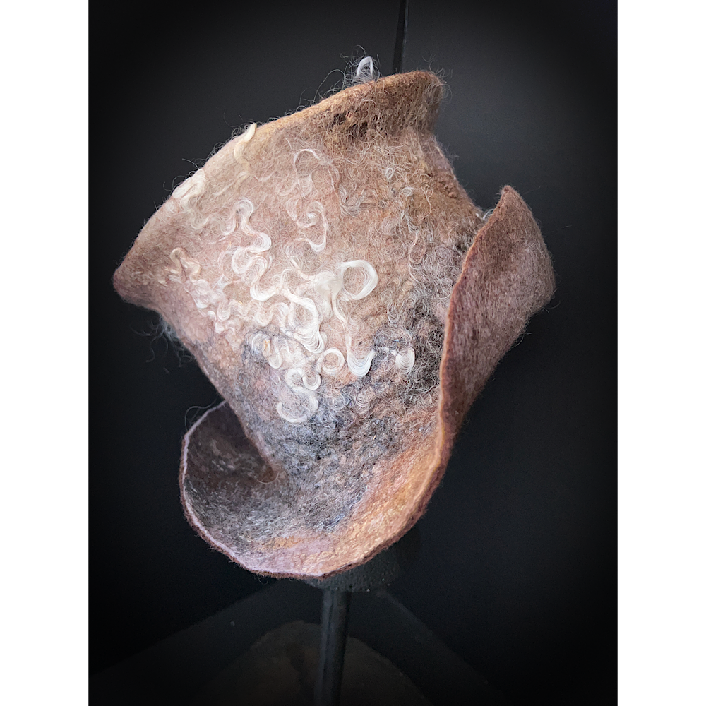 Felted top hat  - 23”