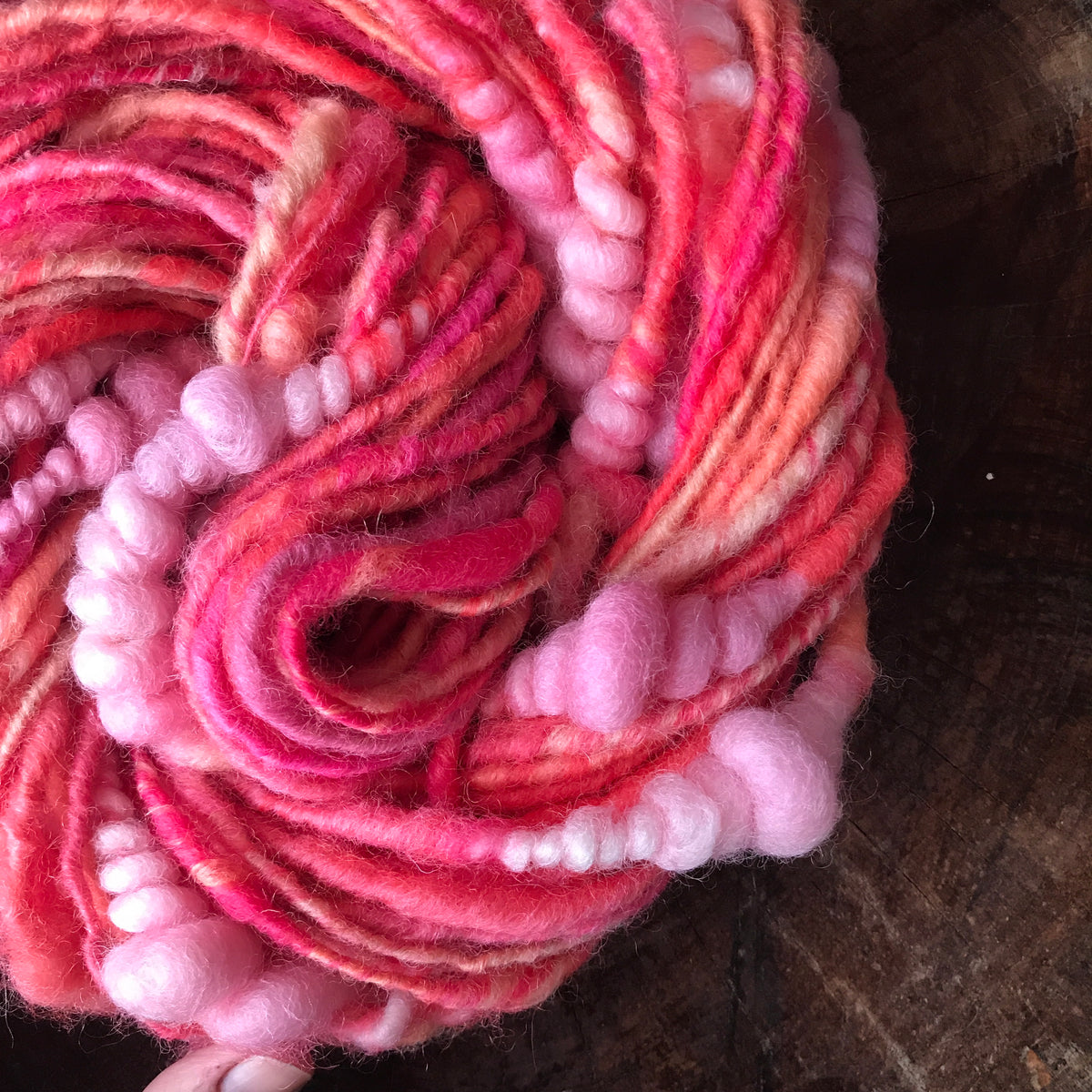 Pink art yarn 100g - Mynoush