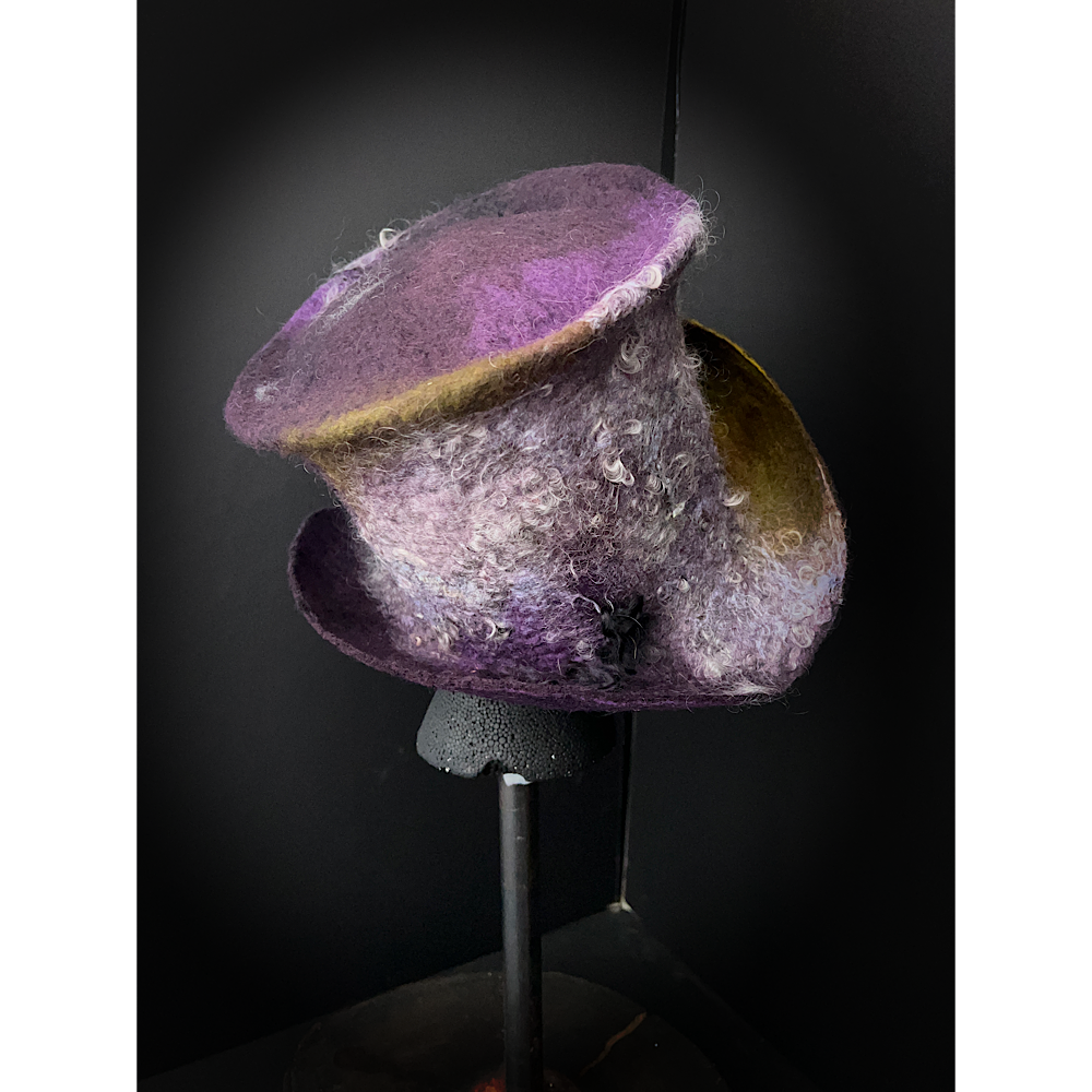 Felted top hat  - 23” 1/4