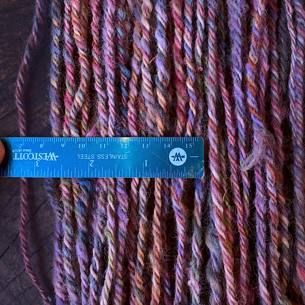 Hand spun alpaca yarn 7