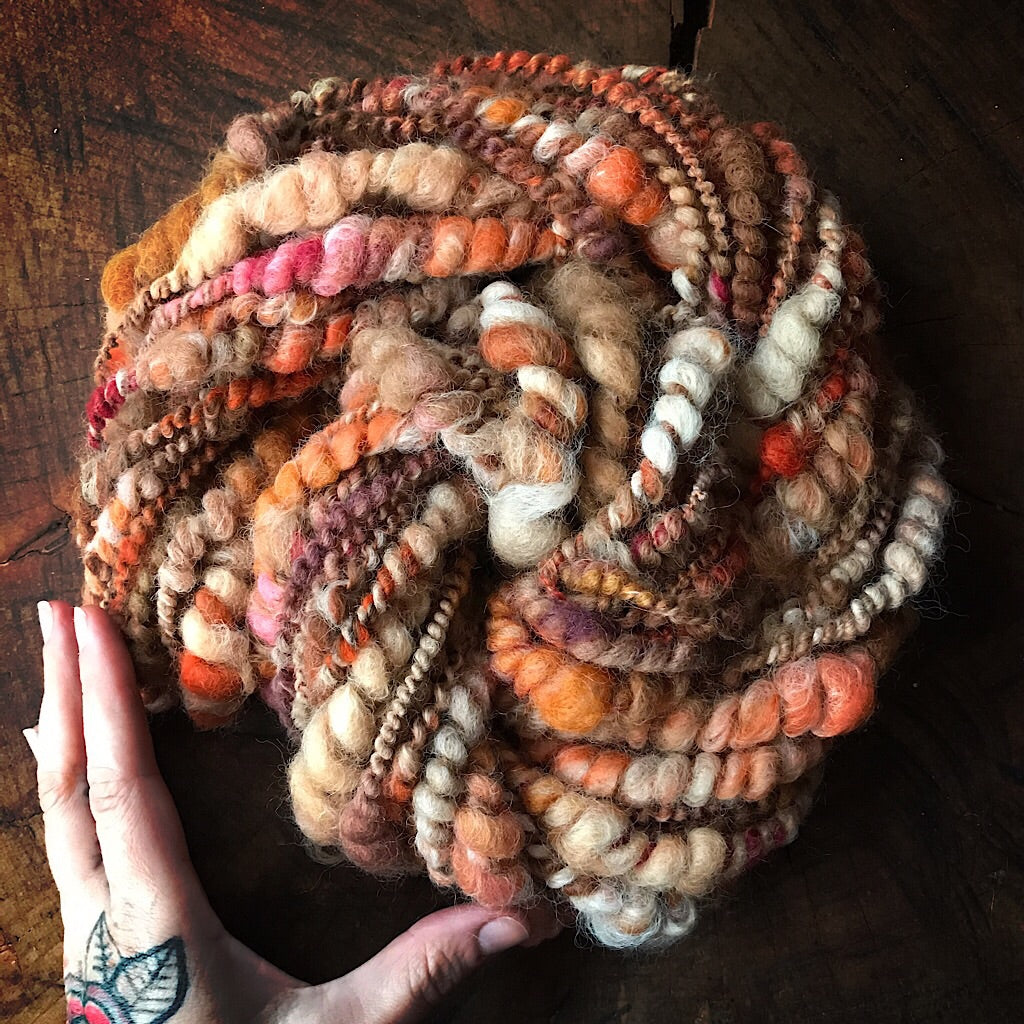 Pumpkin pie - Art yarn