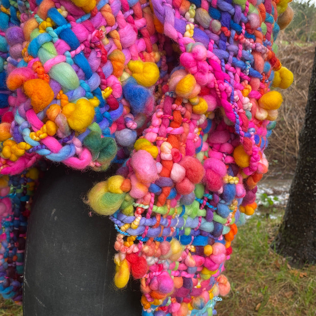 Over the Rainbow shawl 2