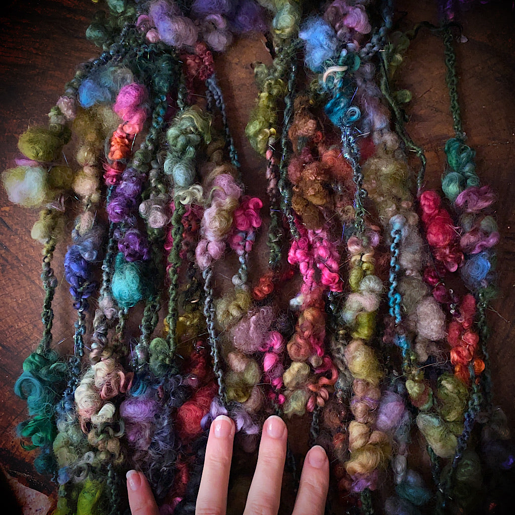 Enchanted forest Art yarn - Giant skein