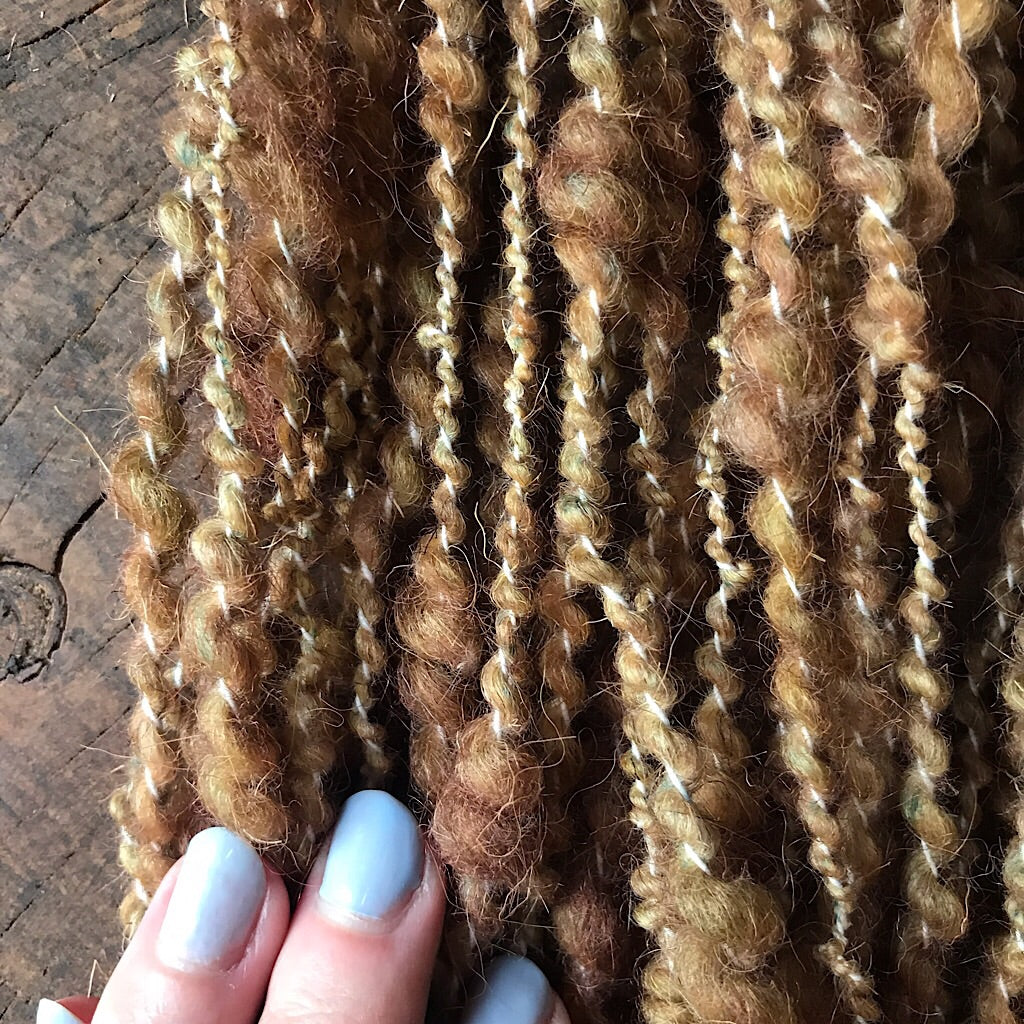 Walnut weaving yarn