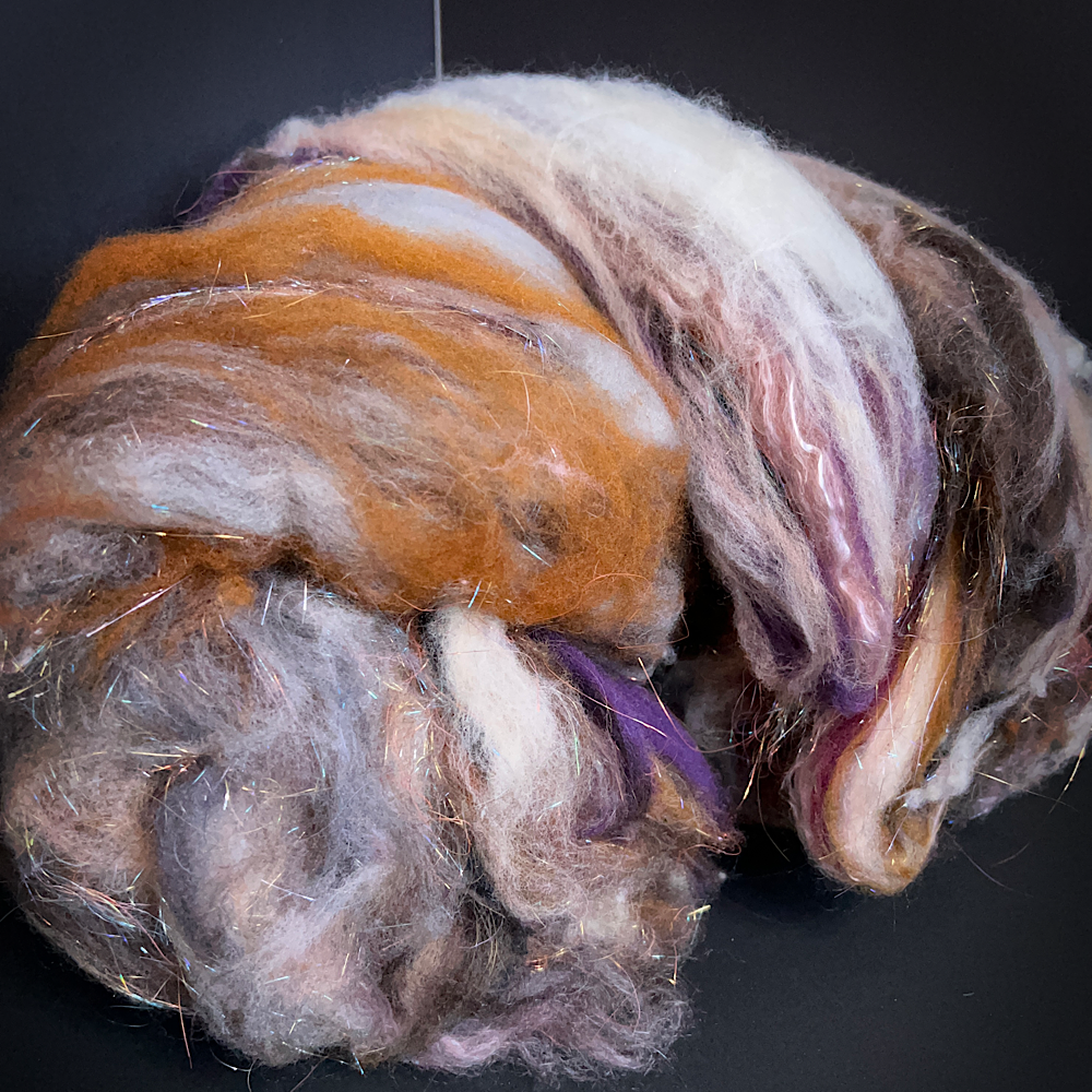 Batt for spinning yarn