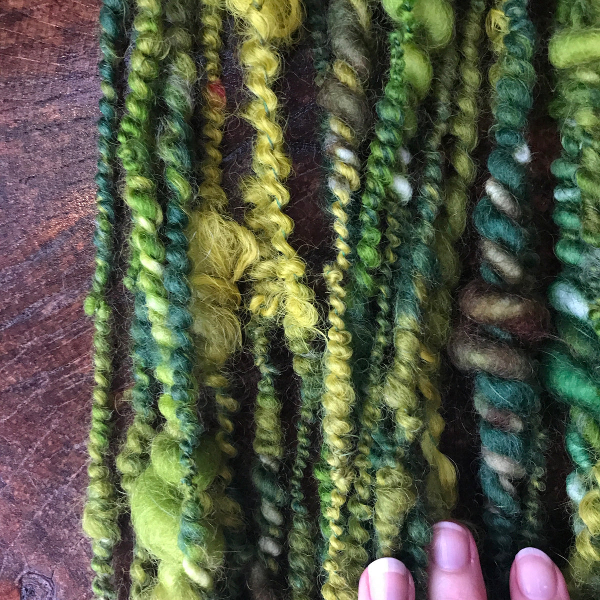 Green  art yarn 100g - Mynoush