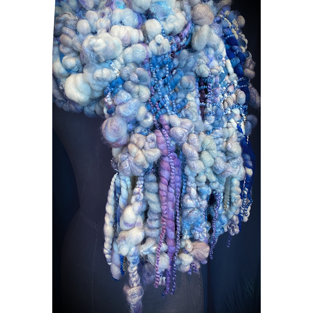 Ice Queen- Woven scarf