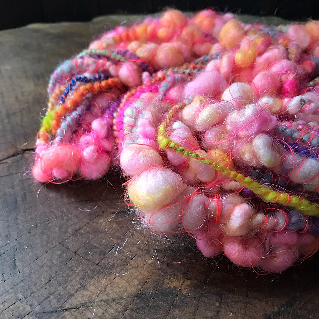 Summer graffiti art yarn