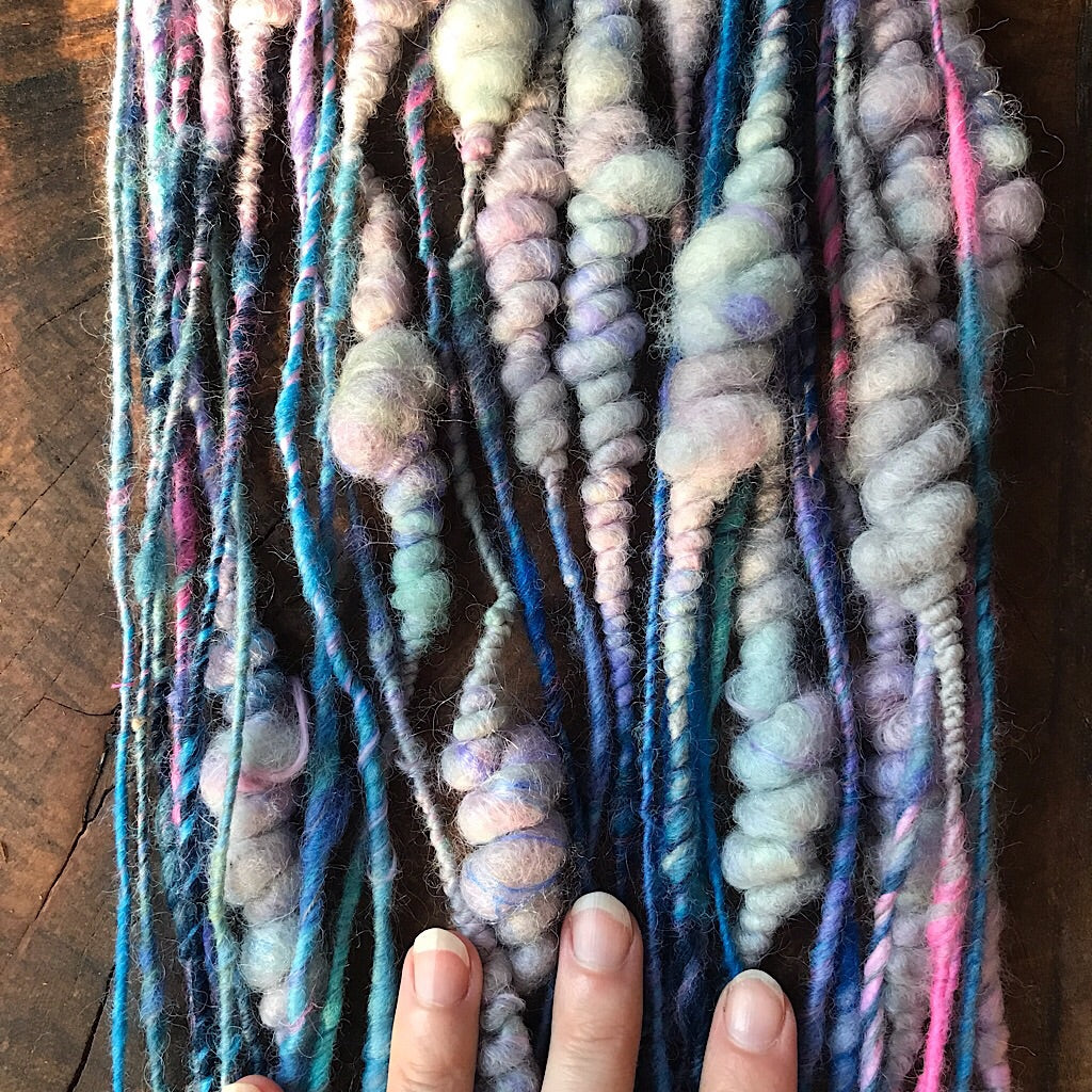 Summer sky Art yarn