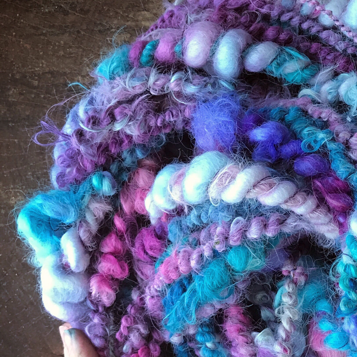 Purple alpaca yarn 100g - Mynoush