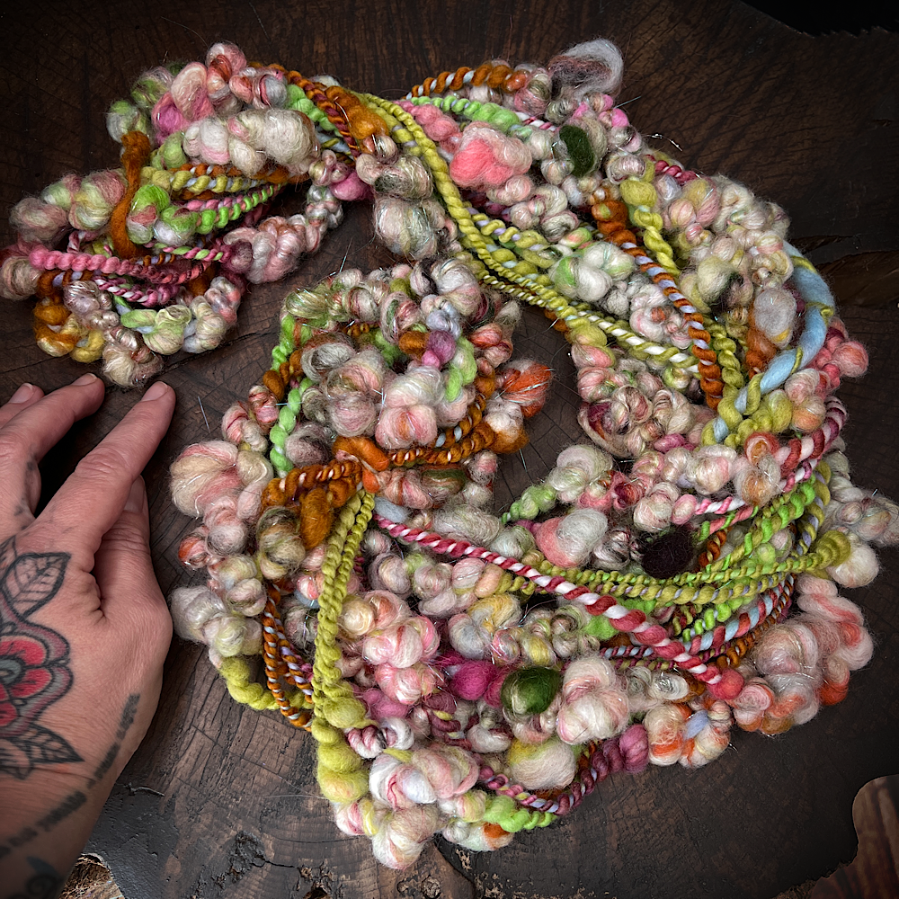 Summer time - art yarn