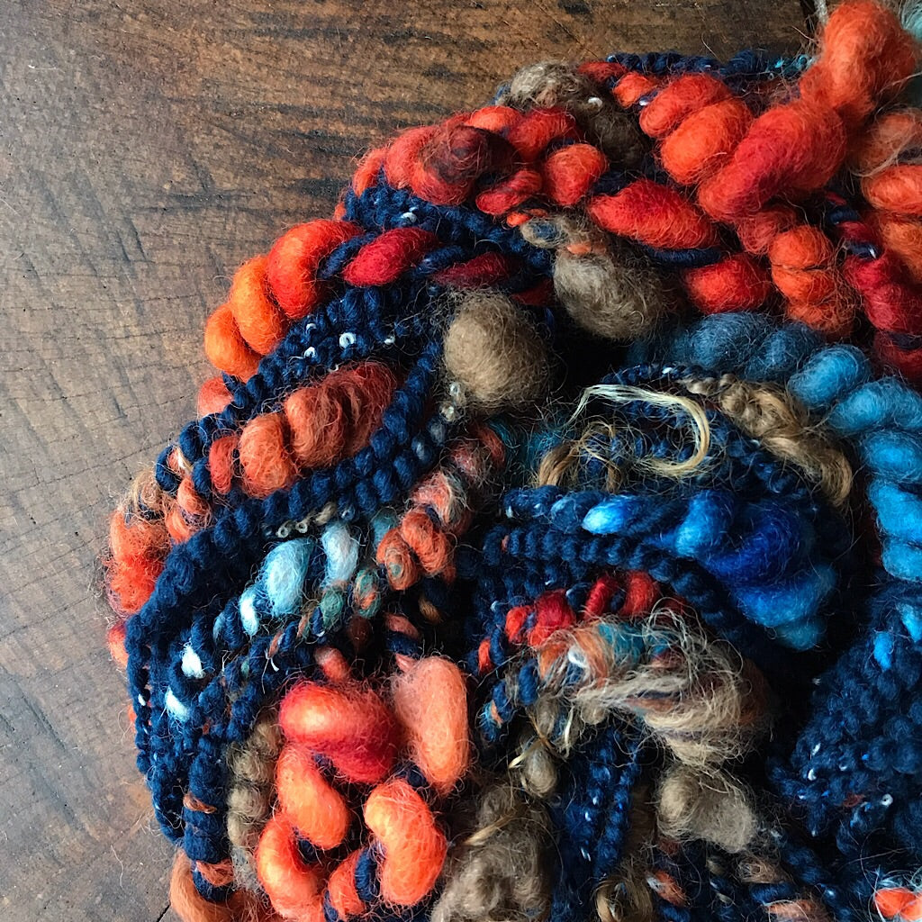 Autumn night Art yarn