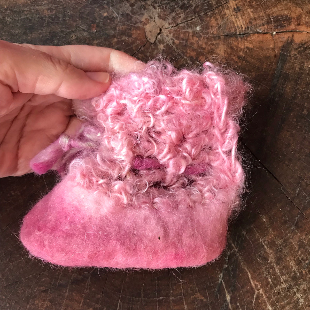 Newborn booties Botillons nouveau né - Mynoush