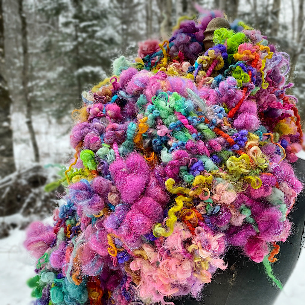 The Wild Rose  scarf