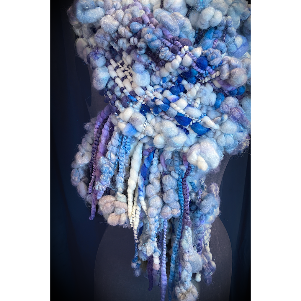 Ice Queen- Woven scarf