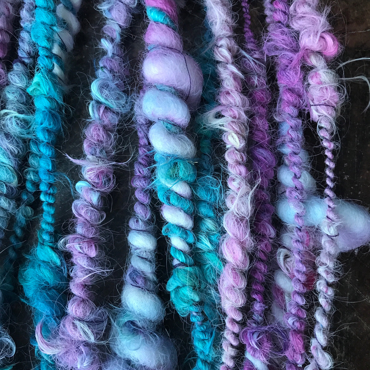 Purple alpaca yarn 100g - Mynoush