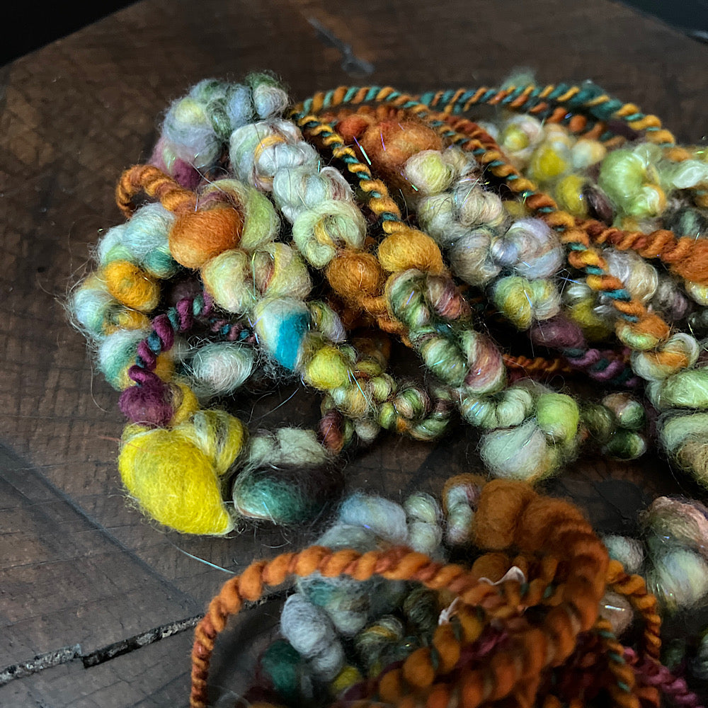 Bark and sage - art yarn